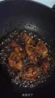 Make No oiled Coke chicken wings step 8