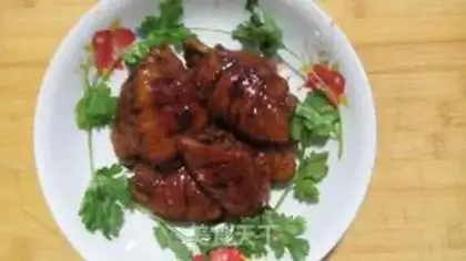 Make No oiled Coke chicken wings step 9