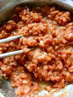 Make Pepper pork steam step 1