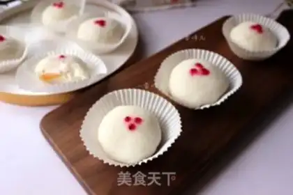 Make Mango Snowmen step 10
