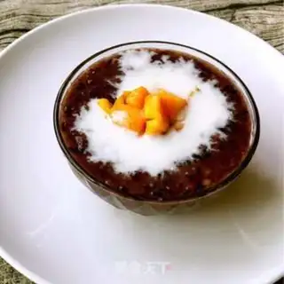 Make Coconut mango porridge step 2