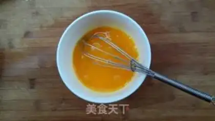 Make Sour-beans fried eggs step 8