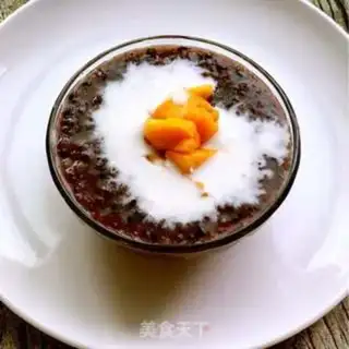 Make Coconut mango porridge step 3