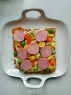 Make Toast pizza step 4