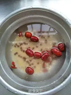 Make Red bean porridge step 1