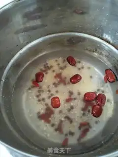 Make Red bean porridge step 2