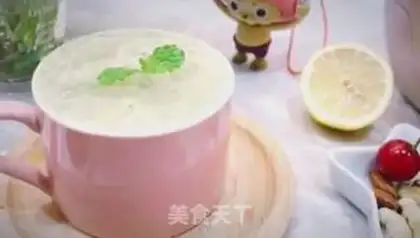 Make Cream and oatmeal shake step 5
