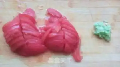 Make Tomato noodles step 1