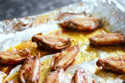 Make Roasted chicken wings step 5