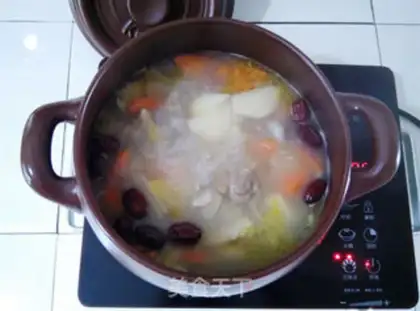 Make Weishan chicken soup step 10