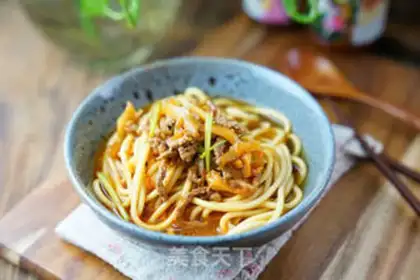 Make Beef and carrot noodles step 12