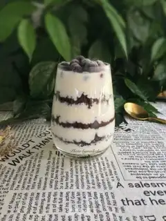 Make Olio blueberry yogurt step 5