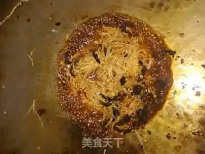 Make Fish and gold mushrooms step 5