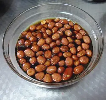 Make Old vinegar peanuts step 6
