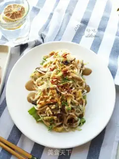 Make Spicy soy noodles step 13