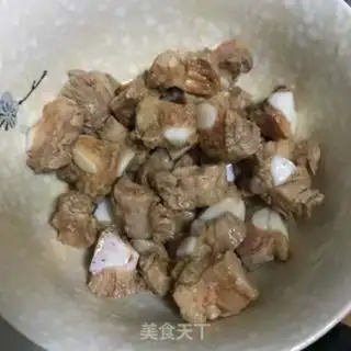 Make Ribbon rice step 1