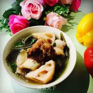 Make Sea Belt Lotus Bones soup step 9