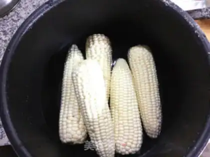 Make Milky honey baked corn step 1