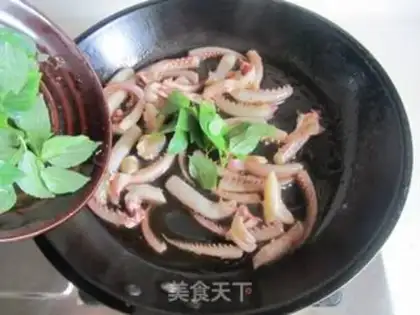 Make Three squid shavings step 7