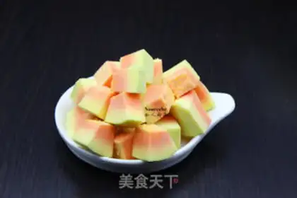 Make "Little-tree melon soup." step 2