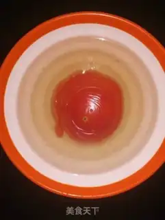 Make Golden fungus tomato egg soup step 1