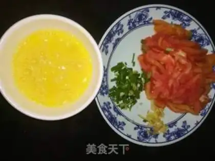Make Golden fungus tomato egg soup step 2