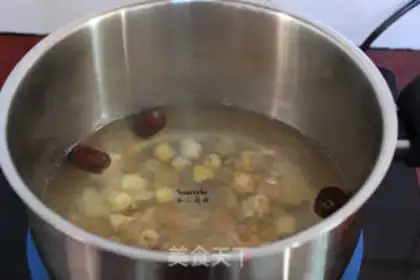 Make "Little-tree melon soup." step 4