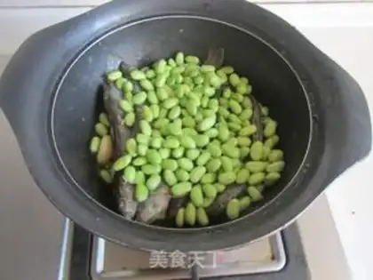 Make Soya mashed soup step 5