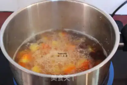 Make "Little-tree melon soup." step 5