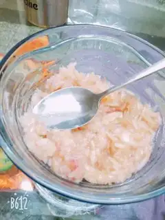 Make Tasty peach mud step 4