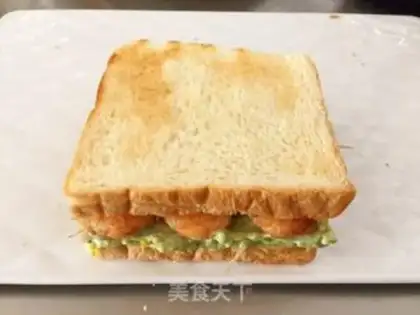 Make Shrimp butter sandwich step 11