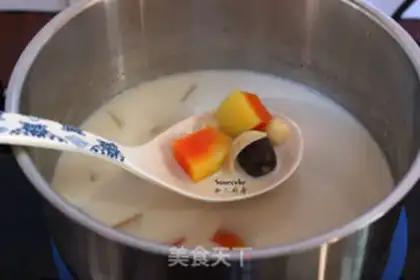 Make "Little-tree melon soup." step 7