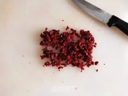 Make Cranberry mackerel bread step 1