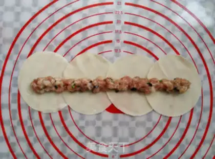 Make Rose dumplings step 5