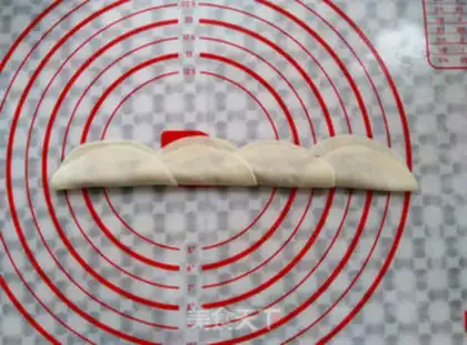 Make Rose dumplings step 6