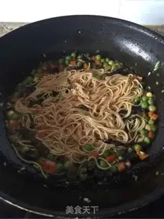 Make Five-coloured noodles step 2