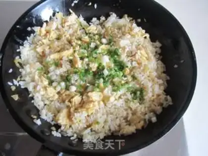 Make Eggs and rice step 8