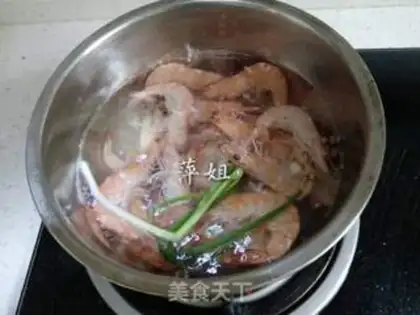 Make White burning shrimp step 5