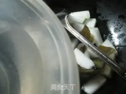 Make The sea belt makes the melon step 2