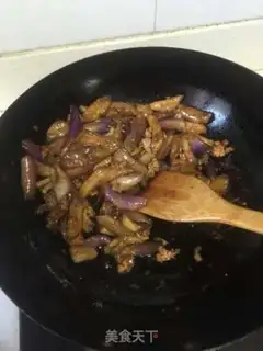 Make Meat and eggplant step 4
