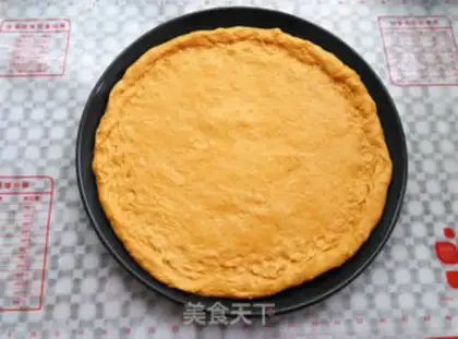 Make Gold-dry prawn pizza step 8