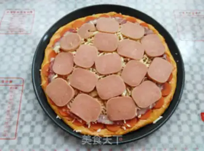 Make Gold-dry prawn pizza step 12