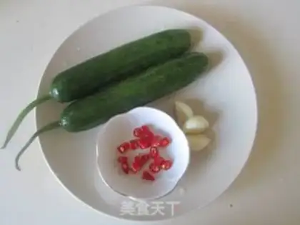 Make Garlic cucumber step 0