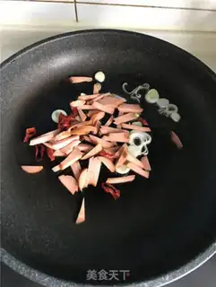 Make Sausage fried beans step 3