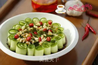 Make Garlic cucumber step 7