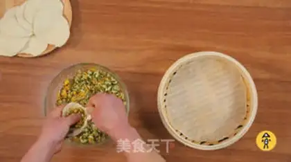 Make A flower bun step 7