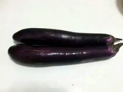 Make Sugar and eggplant step 0