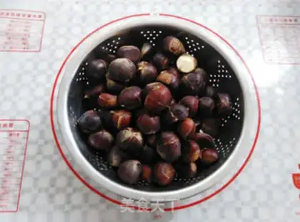 Make Baked chestnuts step 1
