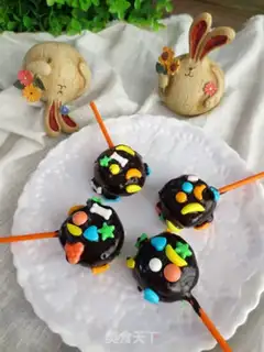 Make Chocolate lollipop step 5