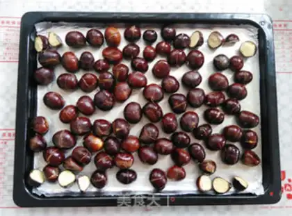 Make Baked chestnuts step 4